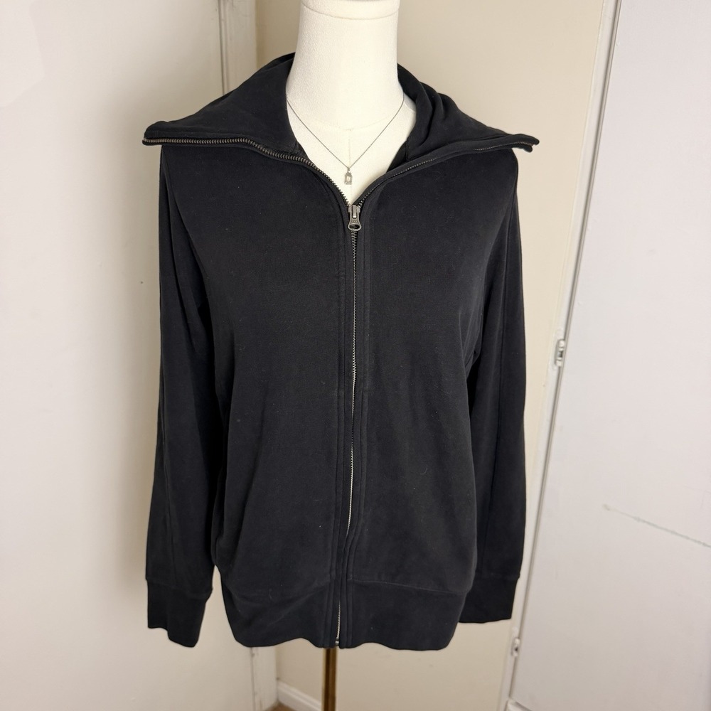 PACT Organic Cotton Full-Zip Hoodie Black Size Small (Lot Of 2 Identical)